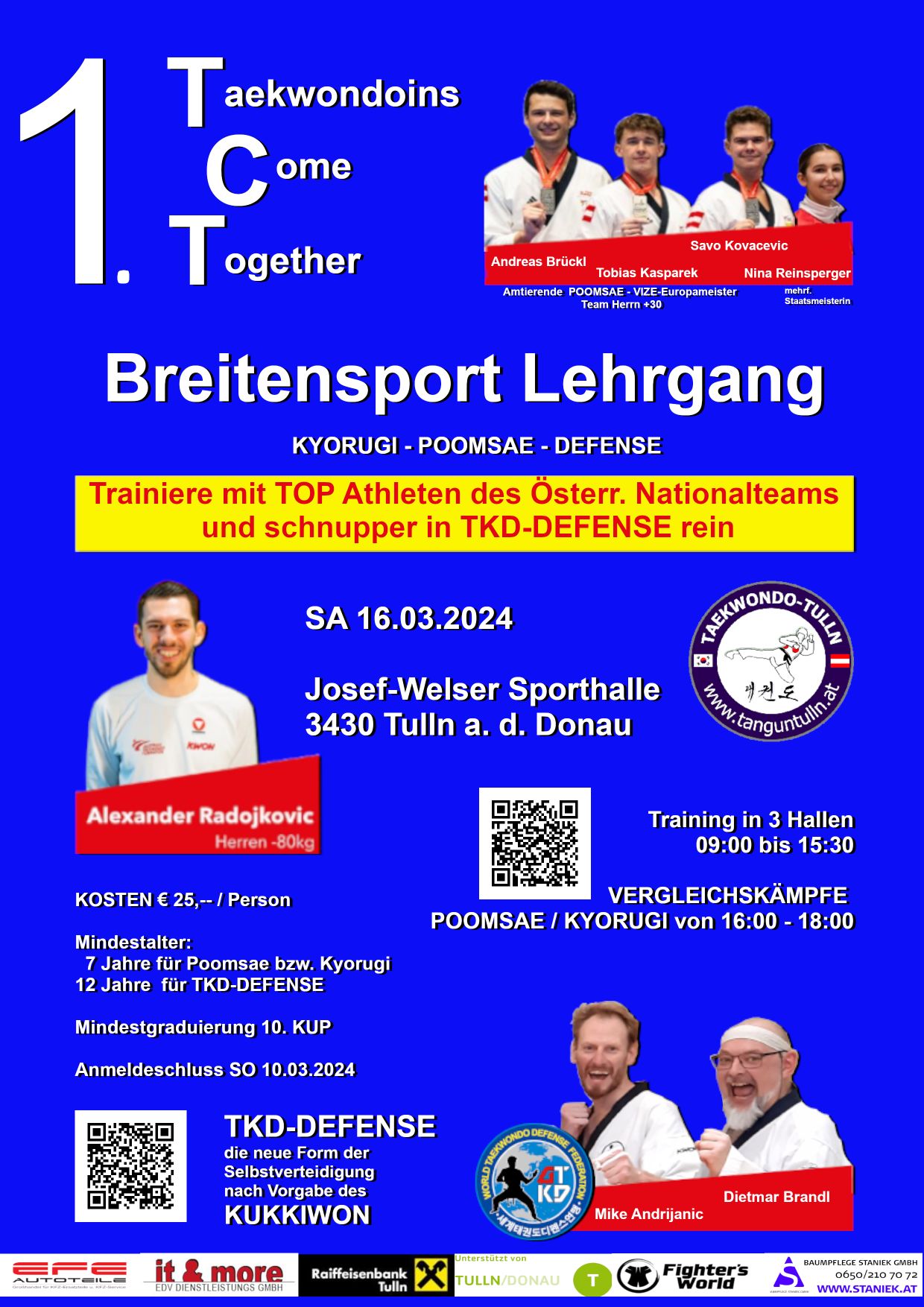 A4 Poster TCT BreitensportLehrgang2024